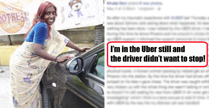 "You TRUST Them Because Uber has All Your Details as well as the Driver's. " - World Of Buzz 2