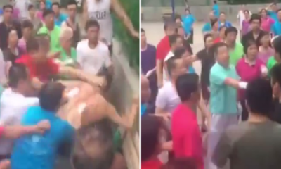 Basketball Players and Dancing Aunties Hold Turf War Over Basketball Court - World Of Buzz 2