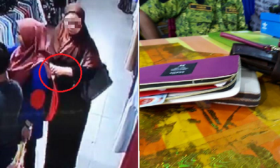 CCTV Catches Mak Cik Pickpocket in Action in Shopping Malls in Jalan TAR - World Of Buzz 3