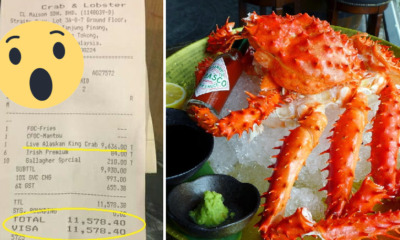 Customer Felt Cheated By RM9,636 Bill for Alaskan King Crab, But Actually... - World Of Buzz