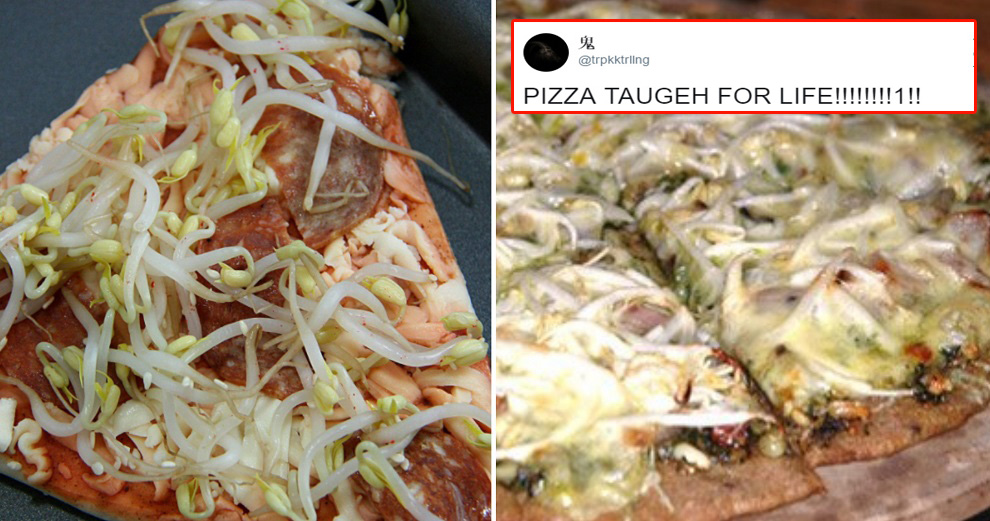 Guy on Twitter Posts Picture of 'Taugeh Pizza', Malaysian Netizens Freak Out - World Of Buzz 12