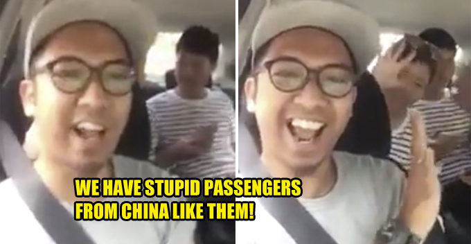 Malaysian GrabCar Driver Pokes Fun and Curses Chinese Tourists on Camera Goes Viral - World Of Buzz