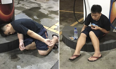 Malaysian Guy Pretends to be Fainting at Random Locations Just to Get Free Food - World Of Buzz