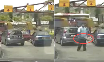Malaysian Man Reaches for Parang From His Car Boot After Being Honked for 45 seconds - World Of Buzz