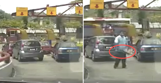 Malaysian Man Reaches for Parang From His Car Boot After Being Honked for 45 seconds - World Of Buzz
