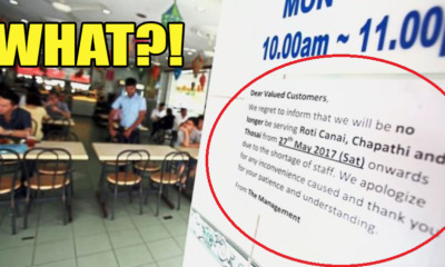 Mamak Restaurants Losing Workers, Some of them Even Stopped Selling Roti Canai - World Of Buzz 3