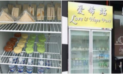 Penang Restaurant Owner Rented a Fully Stocked Fridge for the Homeless - World Of Buzz 2