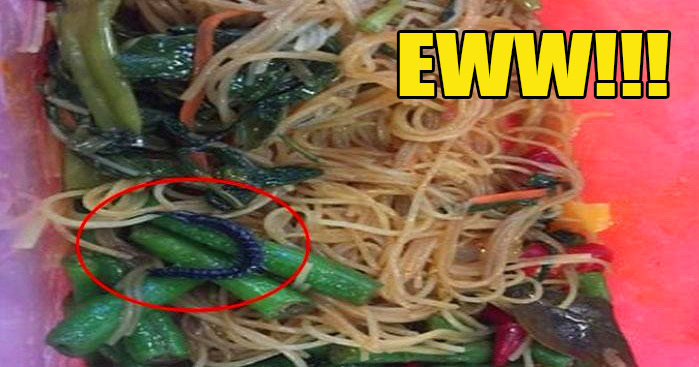 Singaporean Found Millipede in Mee Hun at Clifford Centre Vegetarian Stall - World Of Buzz