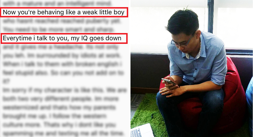 Singaporean Girl Insults Boyfriend Because She 'Wants to Make Him a Better Person' - World Of Buzz