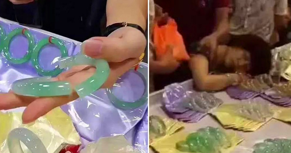 Tourist Accidentally Breaks Jade Bracelet Priced at RM190,000, Passes Out - World Of Buzz 7