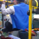 Young Person Sits on Priority Bus Seat, Old Man Kicks Him in the Face - World Of Buzz 2
