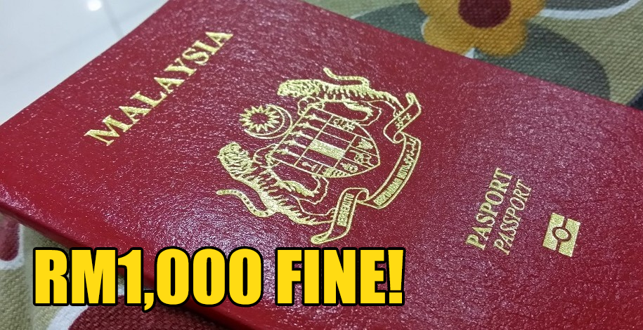 Careless Malaysians will Have to Pay a Penalty Up to RM1,000 for Lost Passports - World Of Buzz 4