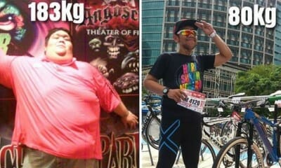 From 183kgs to 80kgs; This Malaysian Man Shares the Struggles He Endured - World Of Buzz 5