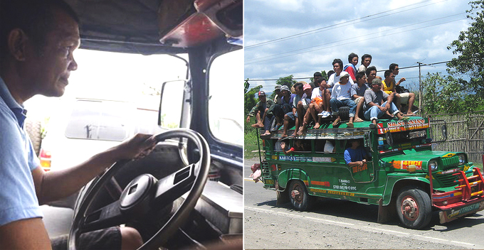 Kind Jeep Driver Doesn't Know How to Count, Lets His Passengers Ride For Free - World Of Buzz