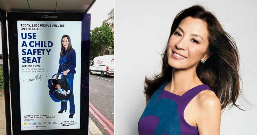 Michelle Yeoh Hits the Streets of London to Promote Road Safety Campaign - World Of Buzz 4