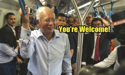 Minister Says MRT Sungai Buloh-Kajang Line Is a Gift From PM, Draws Flak from Netizens - World Of Buzz