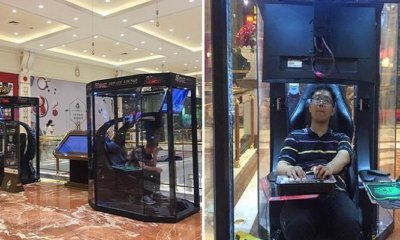 Shanghai Mall Installs "Hubby Hatches" for Bored Husbands and Boyfriends - World Of Buzz 2