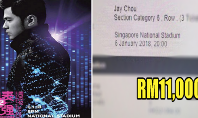 Singaporean Student Got Scammed into Paying RM11,000 for Jay Chou Concert Tickets - World Of Buzz