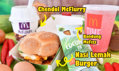 Singapore's McDonald's Launching 'Nasi Lemak' Burger And We're Jealous AF - World Of Buzz