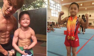 This 7-Year-Old Wows Netizens With His Eight-Pack and Gold Medals - World Of Buzz 6