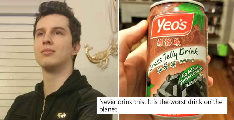 American Says He Hates 'Air Cincau', Gets Roasted by Malaysian Netizens - World Of Buzz