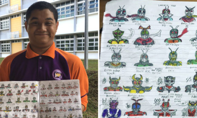 Autistic Malaysian Student Stuns Internet With Hundreds of Neatly Drawn Superheroes - World Of Buzz