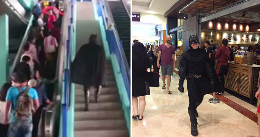 Batman Spotted at LRT Station and in KLCC, Malaysian Netizens Confused - World Of Buzz 5