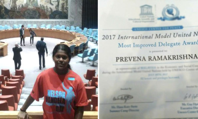 First Ever Malaysian Student to Attend International Model UN Conference Wins Several Awards - World Of Buzz 1