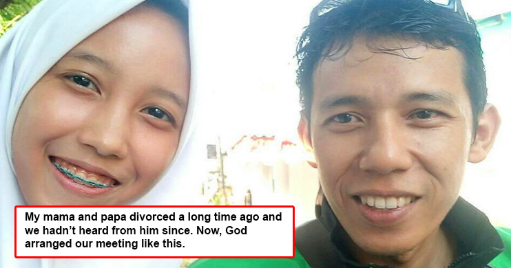 Girl Requests a Grab Ride, Driver Turns Out to be Her Long-Lost Father - World Of Buzz