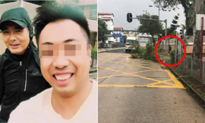 Good Guy Chow Yun-Fat Spotted Helping to Clear Up Hong Kong Streets After Typhoon Hato - World Of Buzz 2