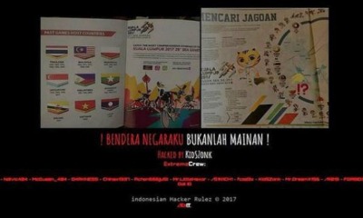 Indonesian Group Hacks Malaysian Websites in Light of Flag Controversy - World Of Buzz 3