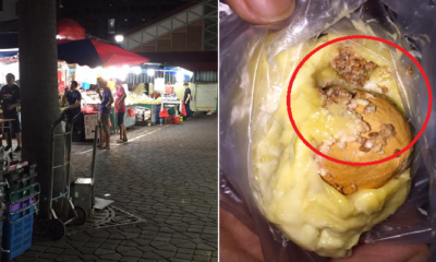 Lady is Horrified to Discover that "Crunchy Bits" in Her Durians are Actually Worms - World Of Buzz 3