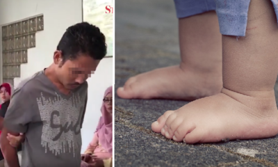 Malaysian Father Made Son Stand on Tarred Road Barefooted Until it Was Burnt - World Of Buzz 2