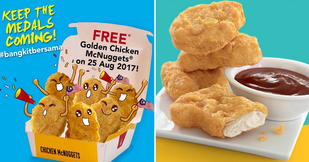 McDonald's Malaysia is Giving Out FREE Chicken Nuggets Today! - World Of Buzz 3
