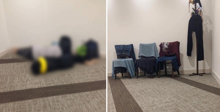 M'sian Tourists Inconsiderately Sleeps and Dries Wet Clothes in Japan Prayer Room - World Of Buzz 5