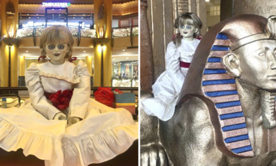 Netizens Freak Out After Seeing Annabelle Hanging Around in Sunway Pyramid - World Of Buzz