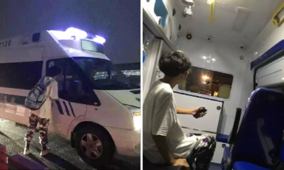 Netizens Uses Ride-Sharing App, Surprised When Ambulance Turns Up - World Of Buzz 2