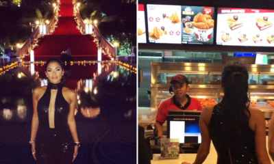 Nicole Scherzinger Arrives in Johor Baru, Goes to KFC with Police Escort - World Of Buzz 11