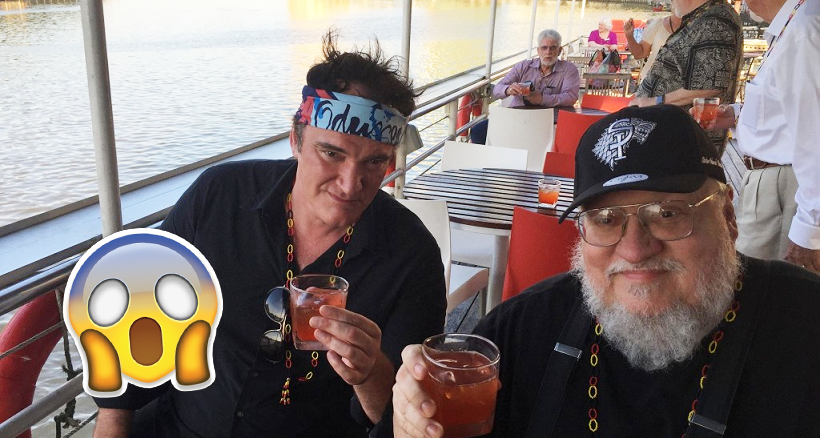 Picture of Game of Thrones Author and Quentin Tarantino in Kuching Goes Viral! - World Of Buzz 3
