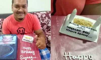 Wife Makes Hilarious Birthday Cake for Her Smoker Husband - World Of Buzz 4