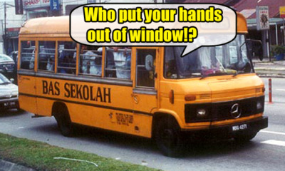 12 Things Only Malaysians Who Have Taken 'Bas Sekolah' Before Will Understand - WORLD OF BUZZ
