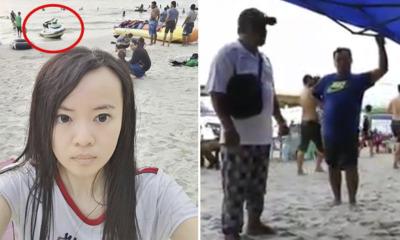 Lady Forced to Pay RM1,000 After Her Rented Jet Ski Overturned at Port Dickson - World Of Buzz