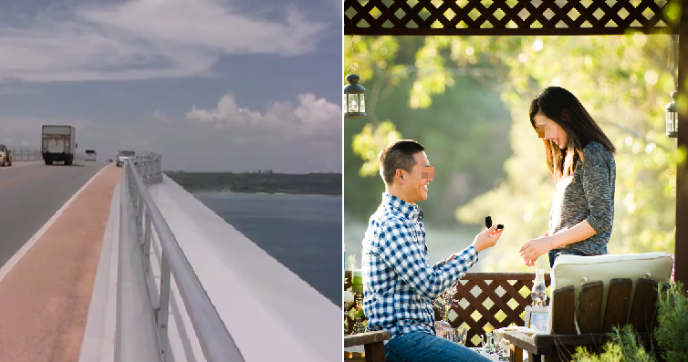 Man Tragically Slips and Falls Off Bridge After GF Accepts Marriage Proposal - World Of Buzz 4