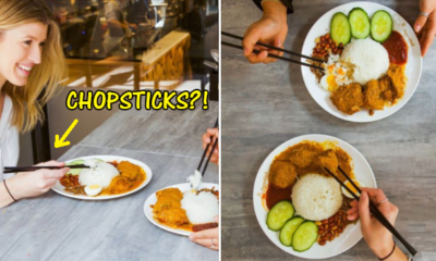 PappaRich Australia Under Fire After Photos of Nasi Lemak Being Eaten with Chopsticks Go Viral - WORLD OF BUZZ 12