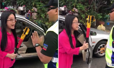 Police Investigating Furious Woman Wielding Steering Lock and Yelling at MPSJ Officer - World Of Buzz 4