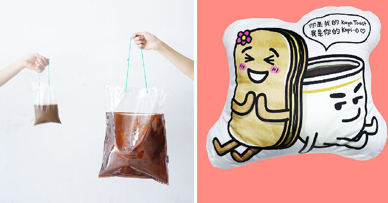 This Shop Made the Adorable 'Kopi Dabao Bag' Plus Many More Food-Themed Items! - WORLD OF BUZZ
