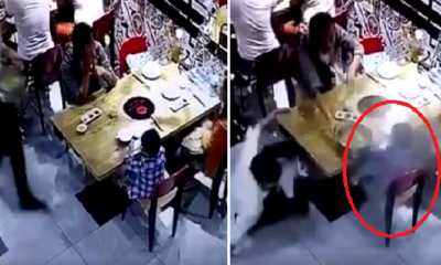 Viral Video Shows Poor Child Getting Scalded by Hotpot Soup Spilled by Careless Waiter - WORLD OF BUZZ 3