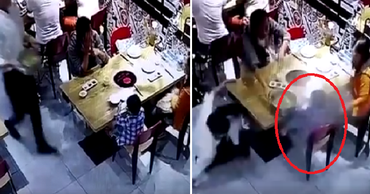 Viral Video Shows Poor Child Getting Scalded by Hotpot Soup Spilled by Careless Waiter - WORLD OF BUZZ 3