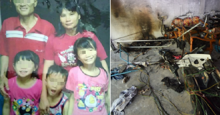 Brave M'sian Mother Dashes Through Fire to Save Children, Suffers 70% Burns - WORLD OF BUZZ 3