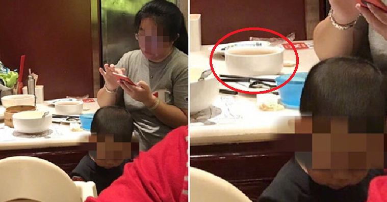 Irresponsible Mother Disgustingly Asks Son to Pee Inside Restaurant's Bowl - WORLD OF BUZZ 2